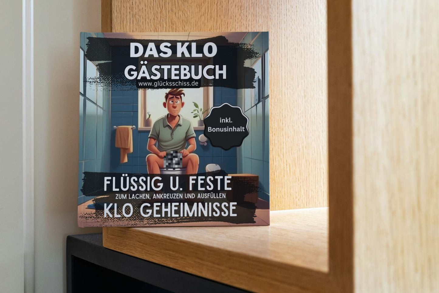 Klo-Gästebuch 💩 – Das Buch für große Geschäfte & kleine Geheimnisse!