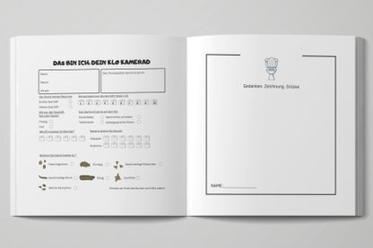 💩 Klo-Gästebuch – Das Buch für große Geschäfte & kleine Geheimnisse!