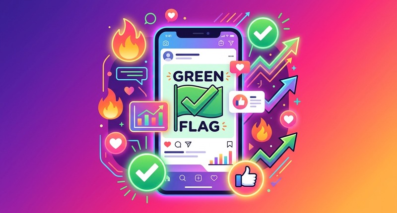 Was bedeutet „Green flag“? Bedeutung, Herkunft & Verwendung einfach erklärt