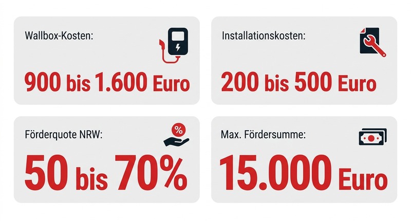 MID-Wallbox: Bis zu 70% Förderung