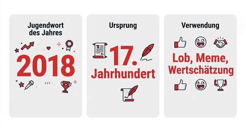Jugendwort 2018: Ehrenmann