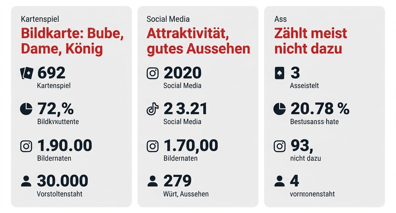 Face Card: Bildkarte oder Attraktivität