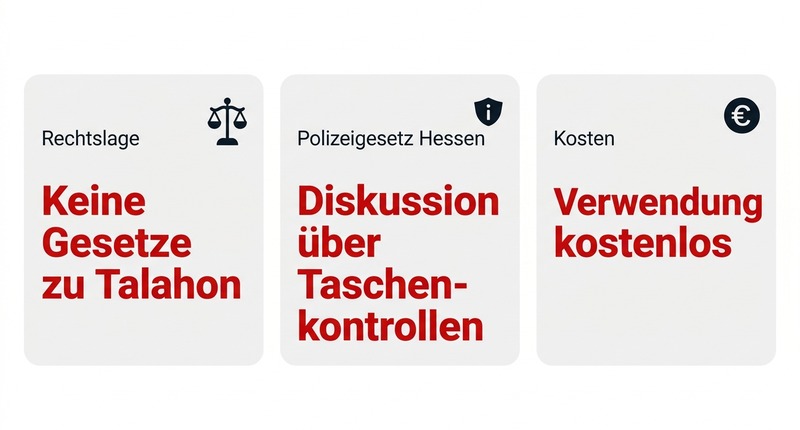 Talahon: Keine rechtlichen Regelungen